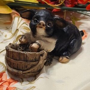 Famrhouse Is ceramic piglet figurine for sale